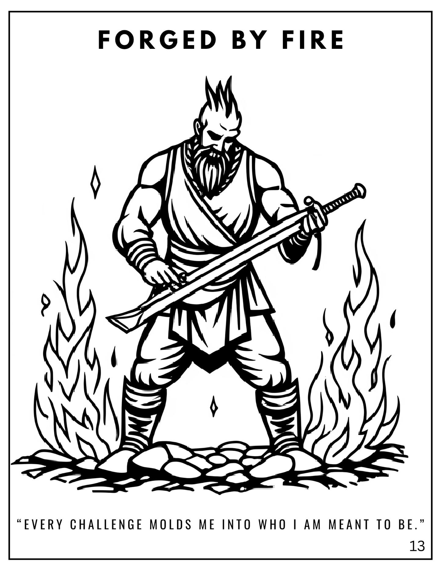 DIVINE MASCULINE ENERGY (coloring eBook)