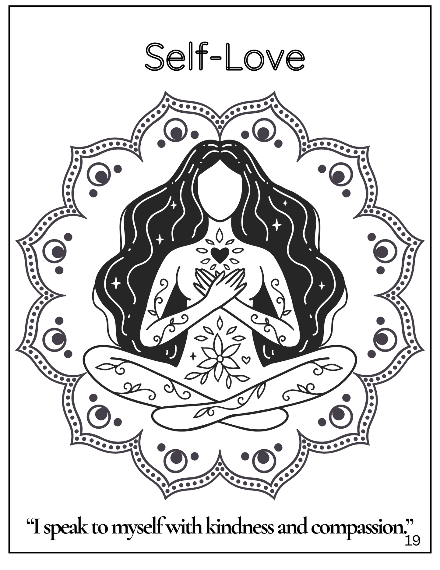 The Sacred Art of Healing (Coloring Book)