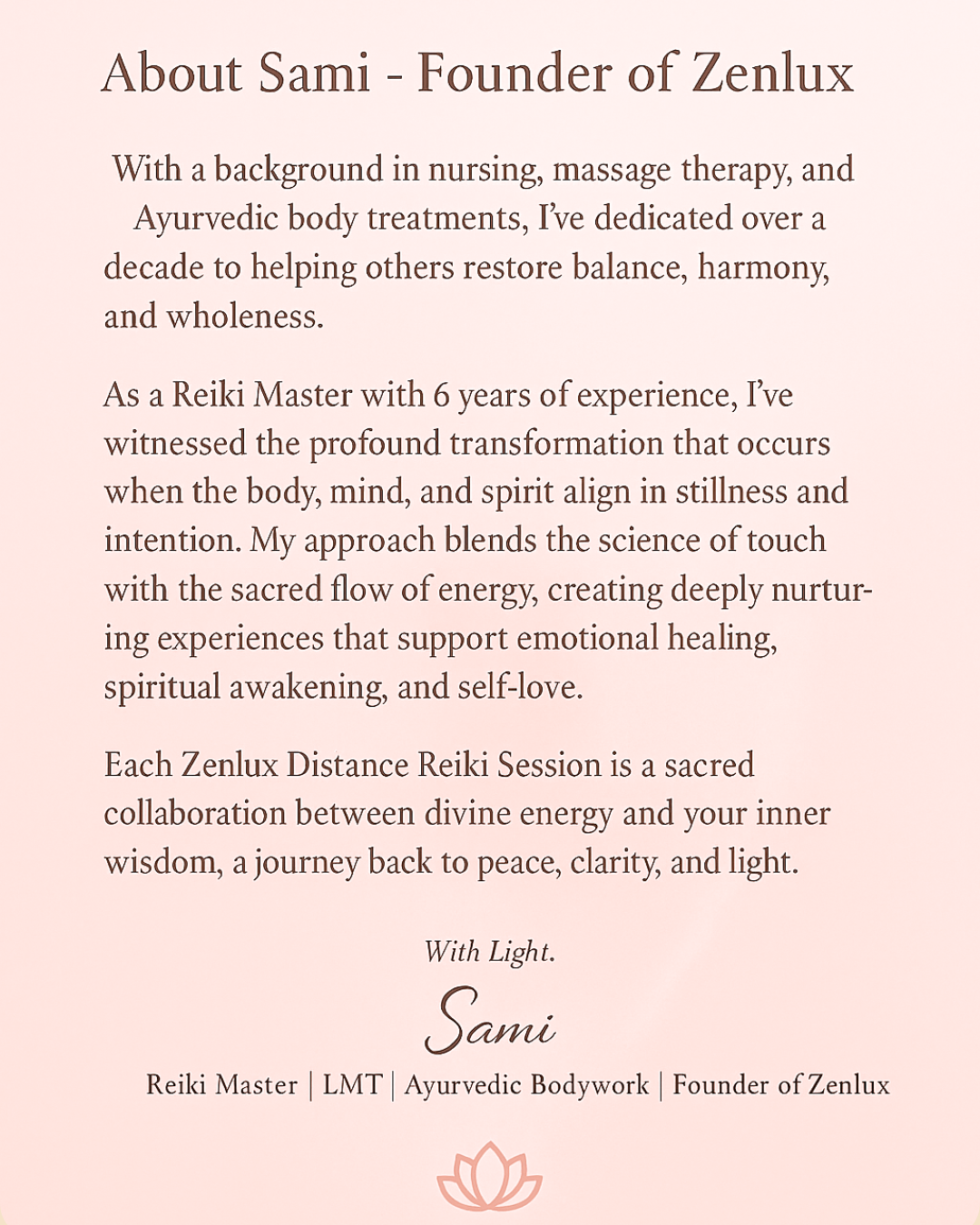 Distance Reiki Healing Session