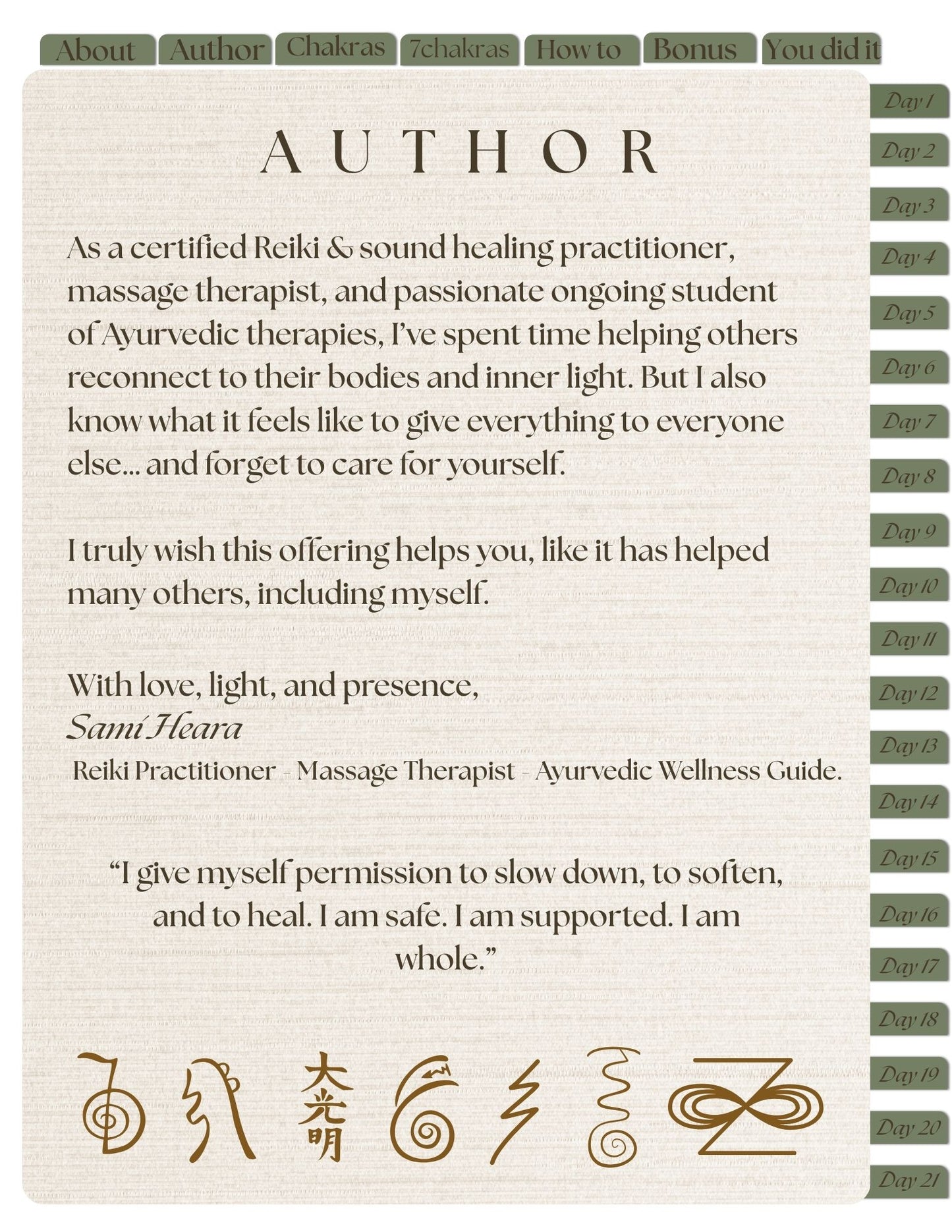 SACRED RESET E-MANUAL. BALANCE YOUR CHAKRAS & REGULATE YOUR NERVOUS SYSTEM