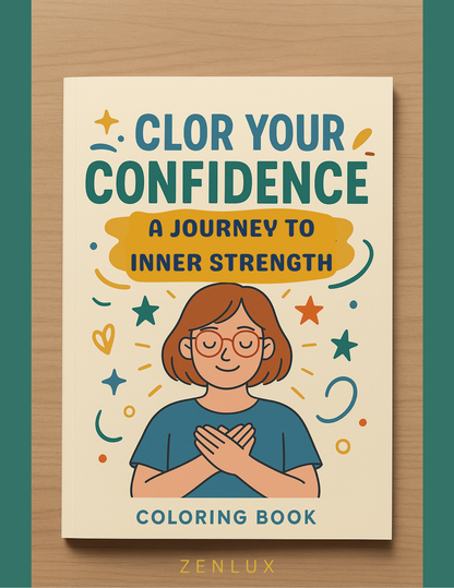 COLOR YOUR CONFIDENCE (coloring pages for preadolescents (ages 9–13))