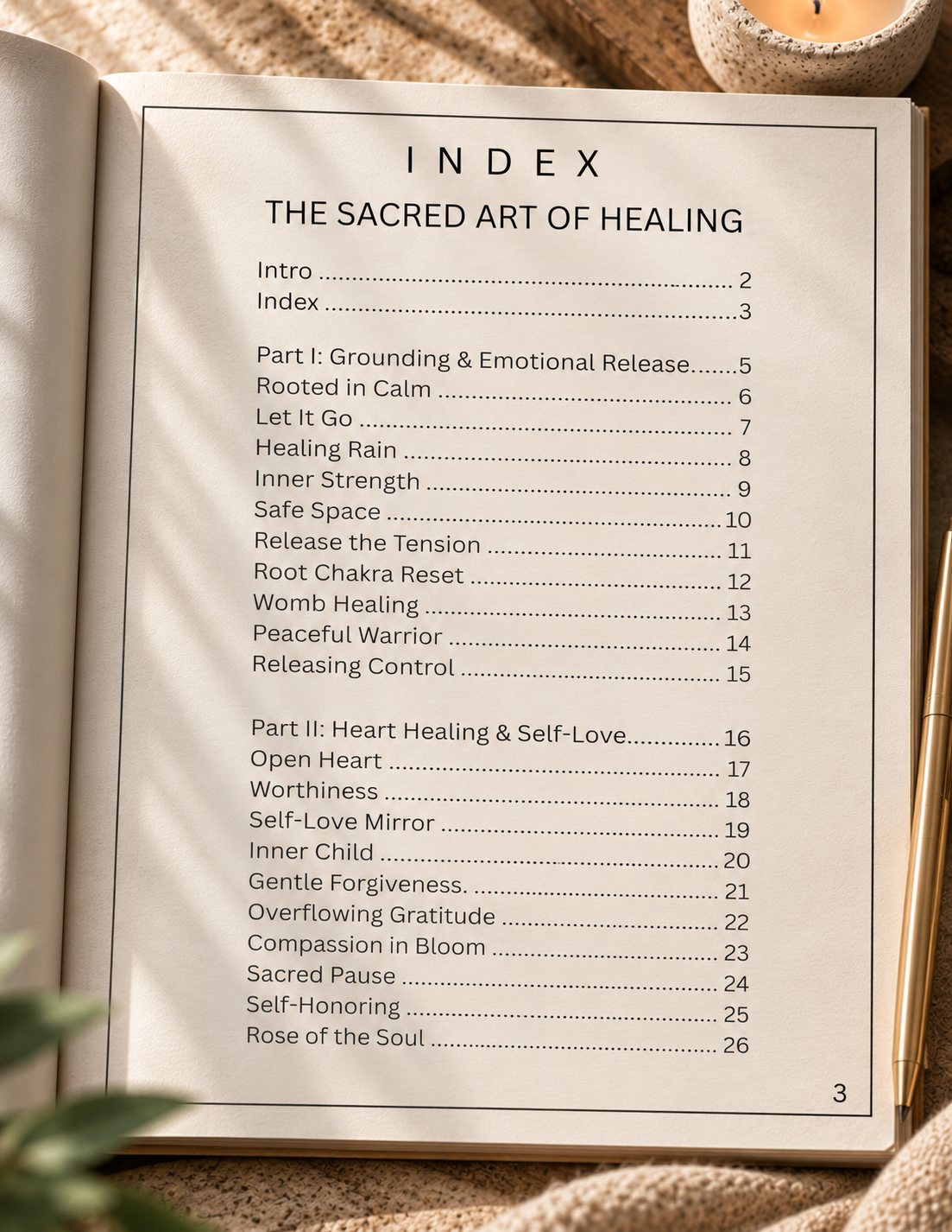 The Sacred Reset Healing (Coloring Pages) Digital Download