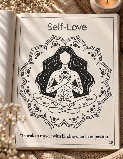 The Sacred Reset Healing (Coloring Pages) Digital Download