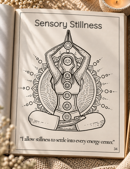 The Sacred Reset Healing (Coloring Pages) Digital Download
