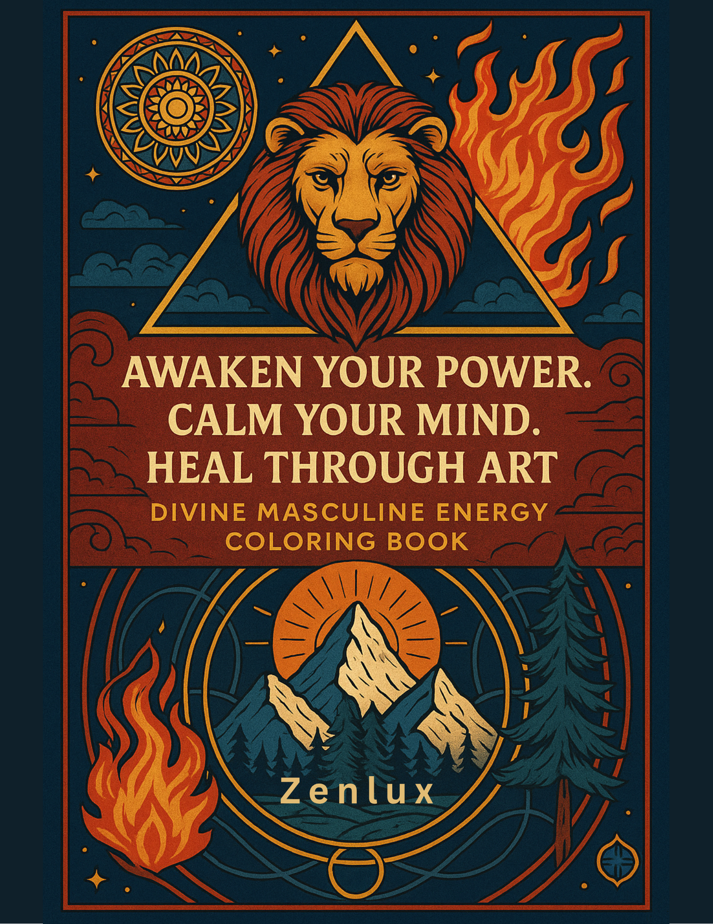 DIVINE MASCULINE ENERGY (coloring eBook)