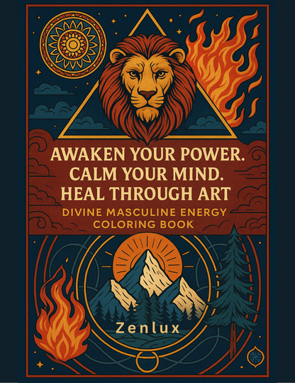 DIVINE MASCULINE ENERGY (coloring eBook)