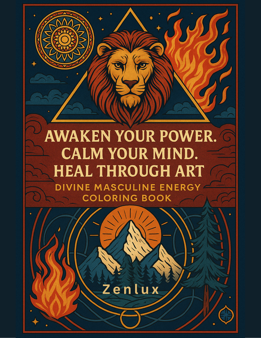 DIVINE MASCULINE ENERGY (coloring eBook)