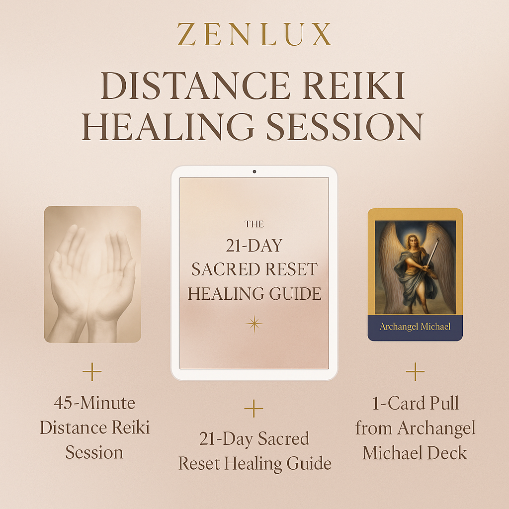 Distance Reiki Healing Session – ZENLUX