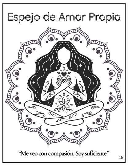 El Arte Sagrado de Sanar (libro para colorear)