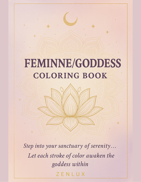 FEMENINE/GODDESS Coloring Book