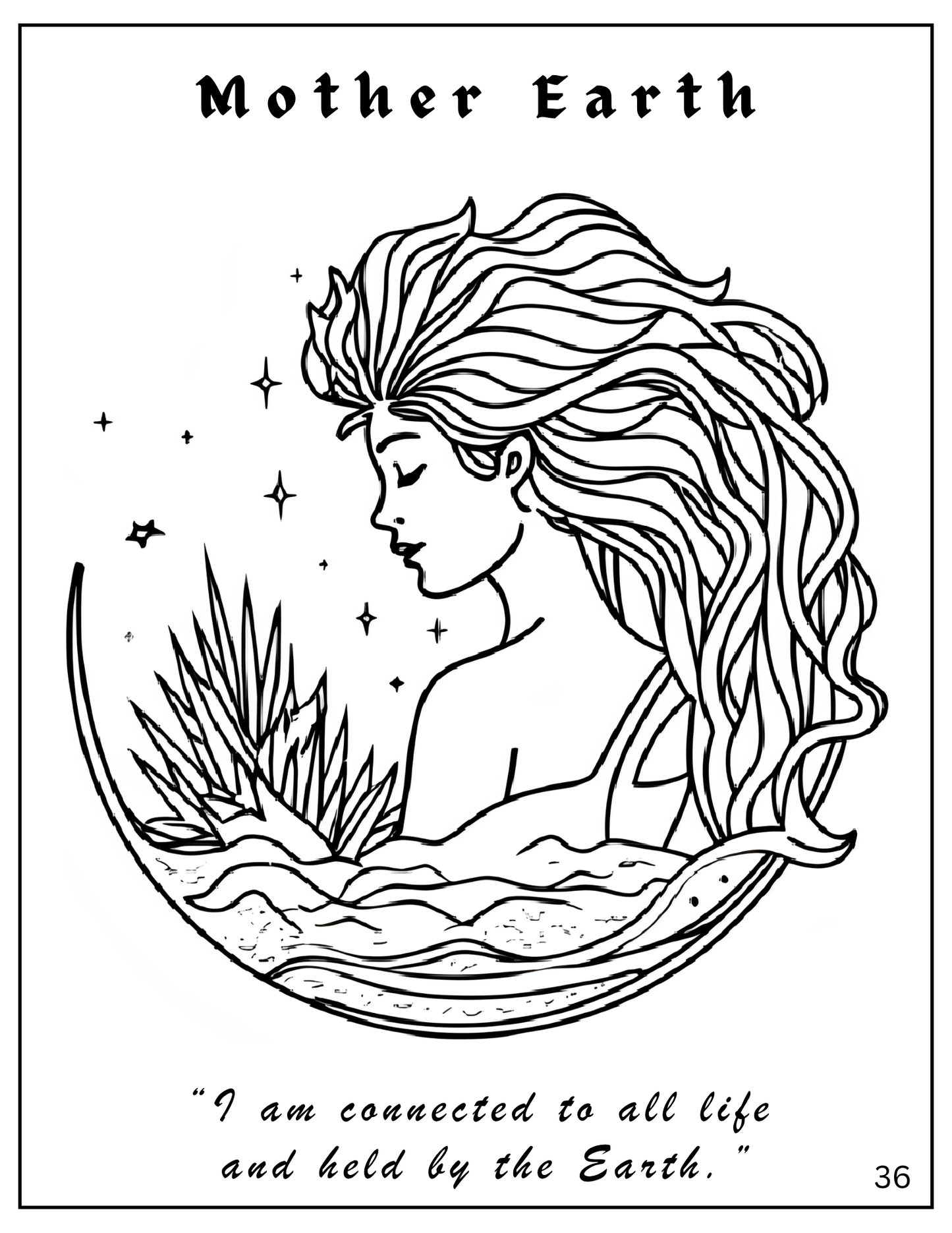 FEMENINE/GODDESS Coloring Book