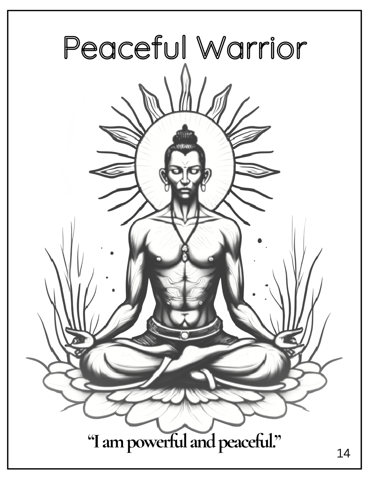 The Sacred Art of Healing (Coloring Book)