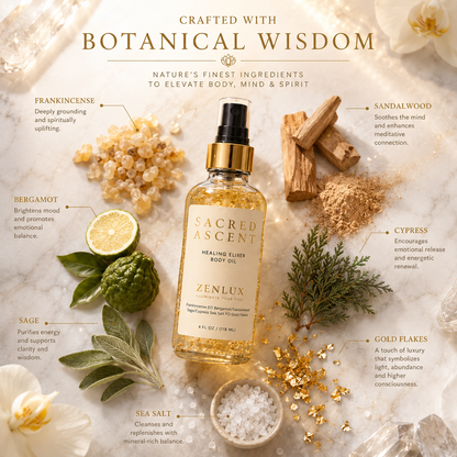 SACRED ASCENT (Aromatherapy Healing Body Oil)