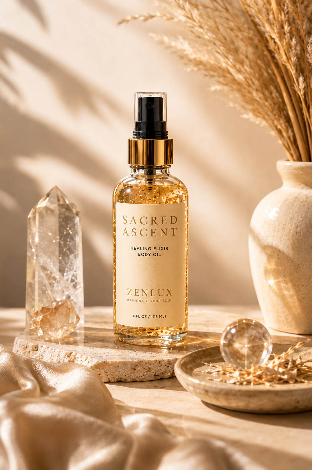 SACRED ASCENT (Aromatherapy Healing Body Oil)