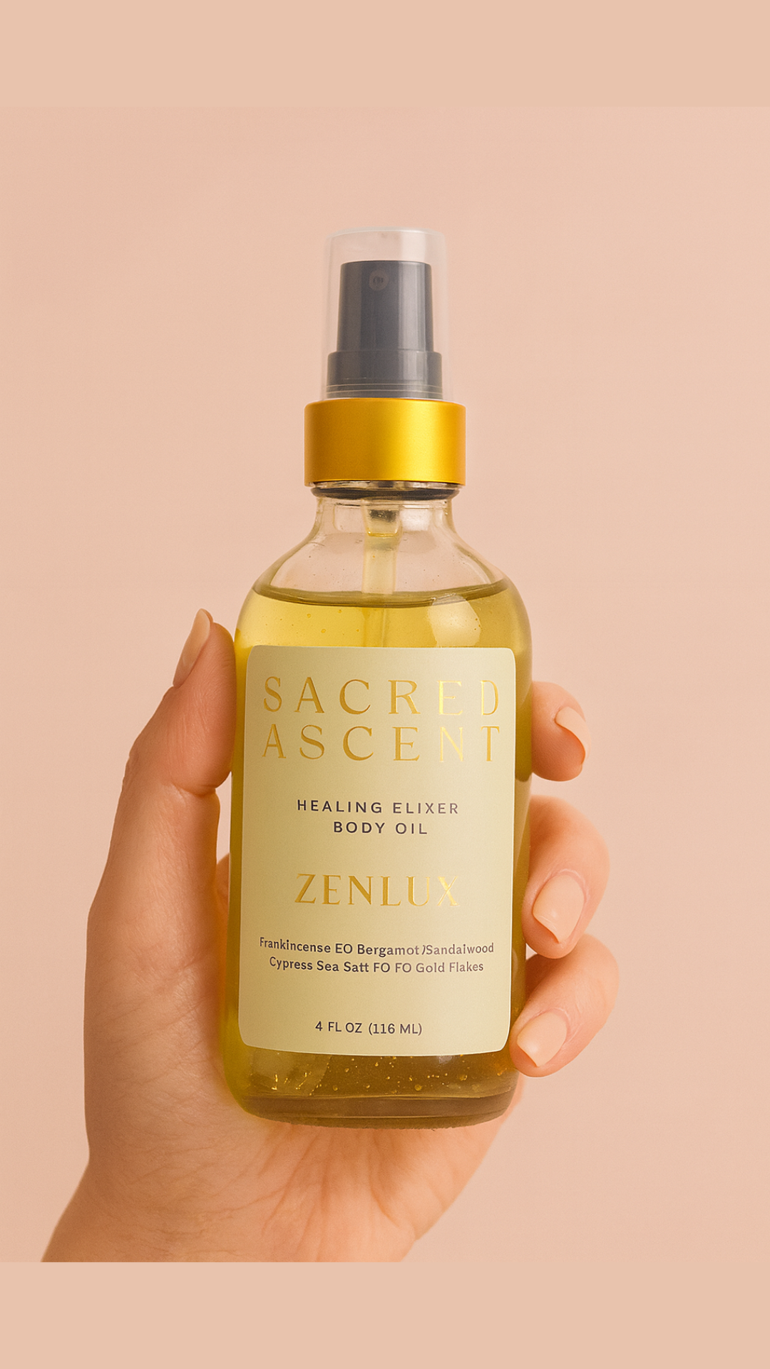 SACRED ASCENT (Healing Body Oil Attar Elixir)