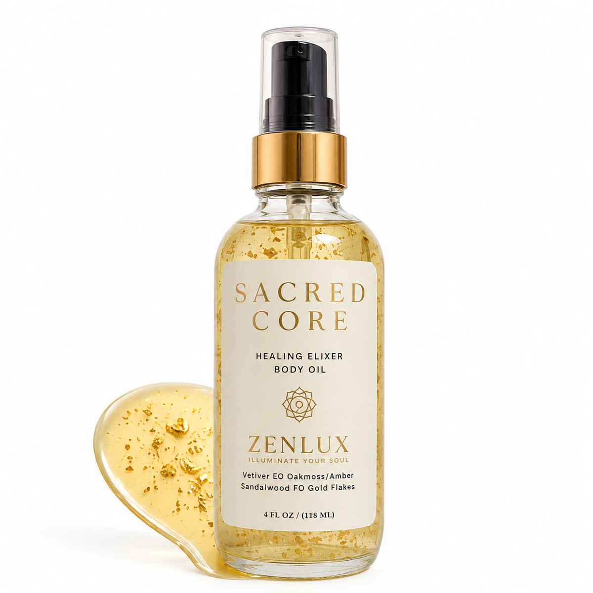 SACRED CORE (Aromatherapy Healing Body Oil)