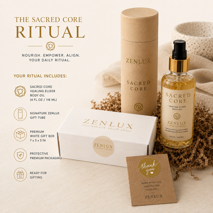 SACRED CORE (Aromatherapy Healing Body Oil)