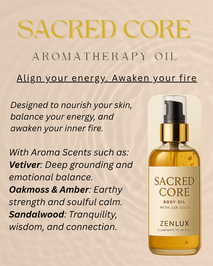 SACRED CORE (Healing Body Oil Attar Elixir)