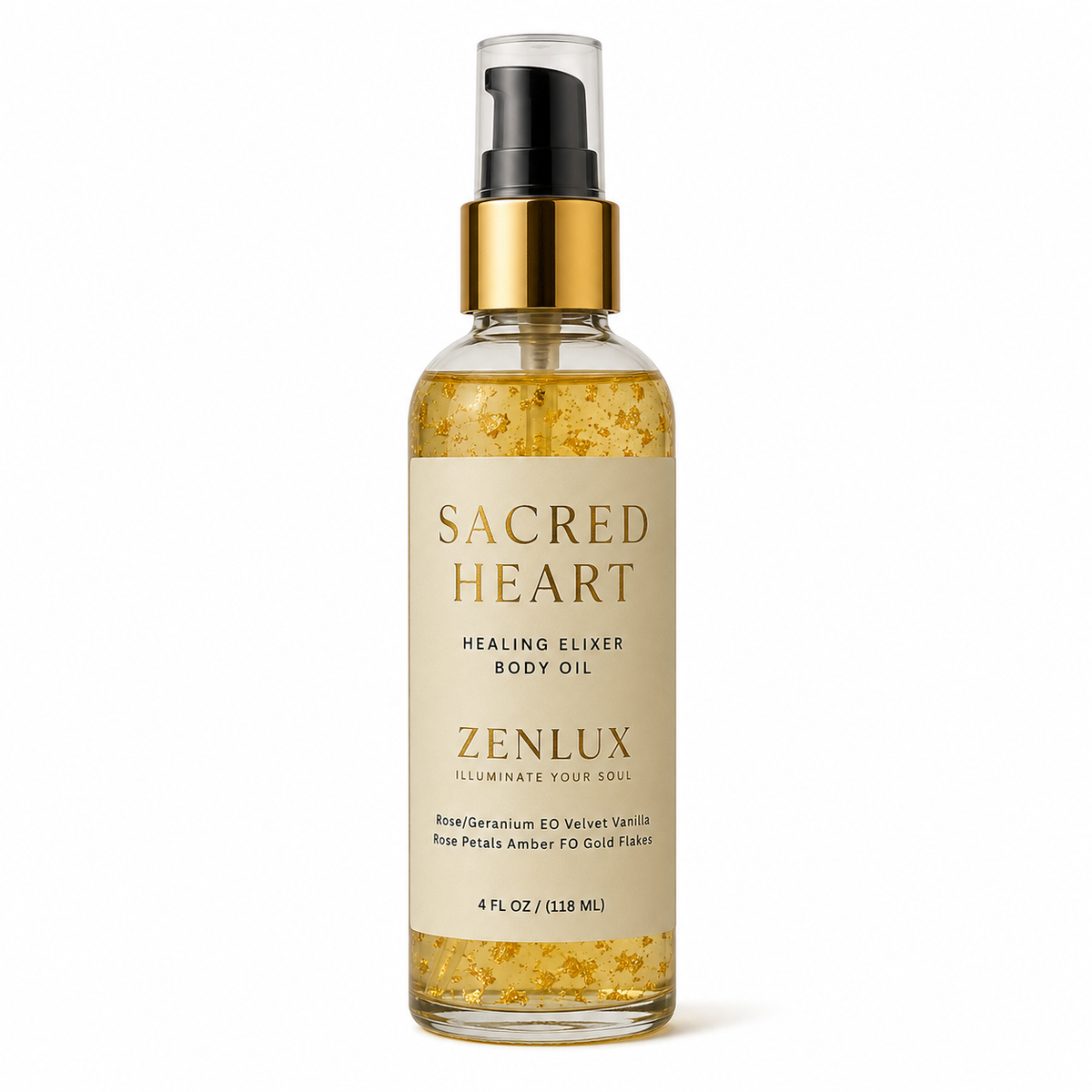 SACRED HEART (Aromatherapy Healing Body Oil)