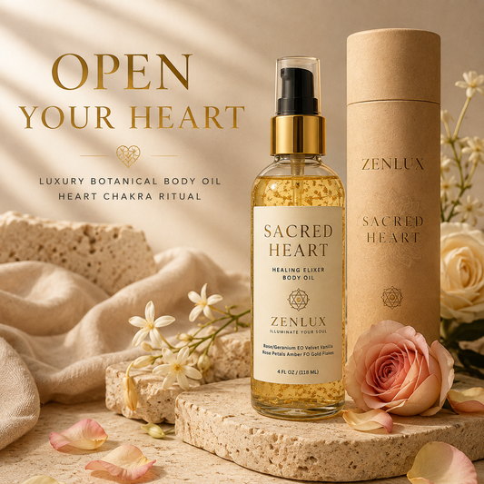 SACRED HEART (Aromatherapy Healing Body Oil)