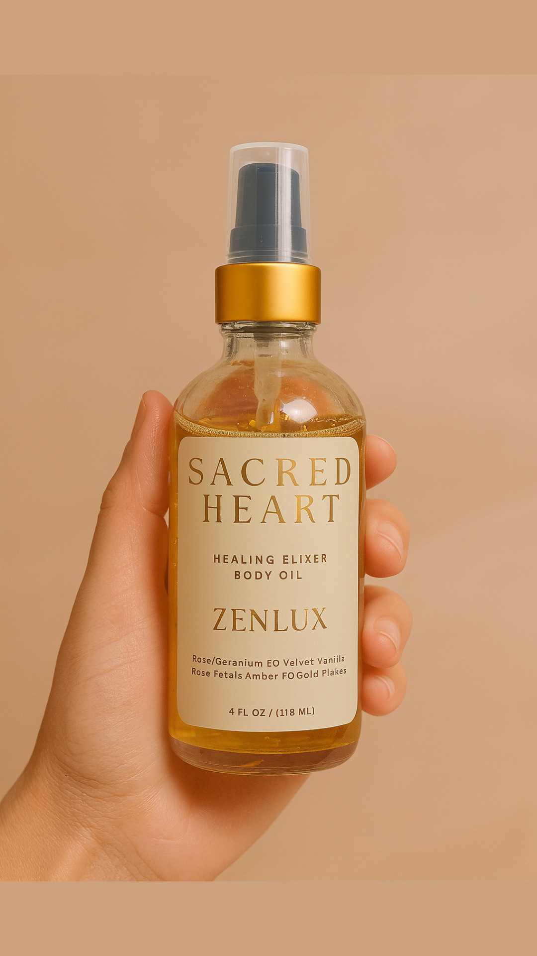 SACRED HEART (Healing Body Oil Attar Elixir)
