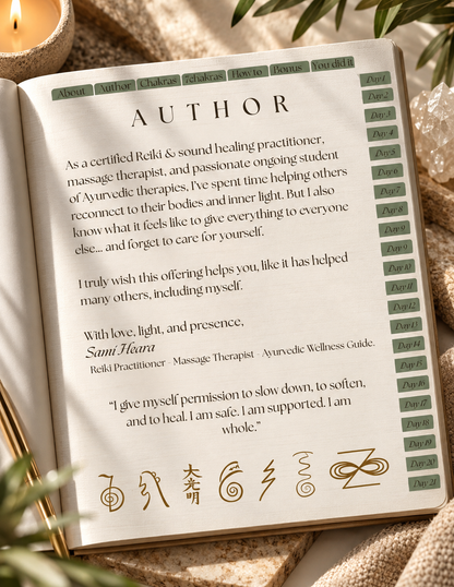 SACRED RESET E-MANUAL. BALANCE YOUR CHAKRAS & REGULATE YOUR NERVOUS SYSTEM Digital Download