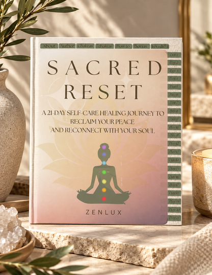 SACRED RESET E-MANUAL. BALANCE YOUR CHAKRAS & REGULATE YOUR NERVOUS SYSTEM Digital Download