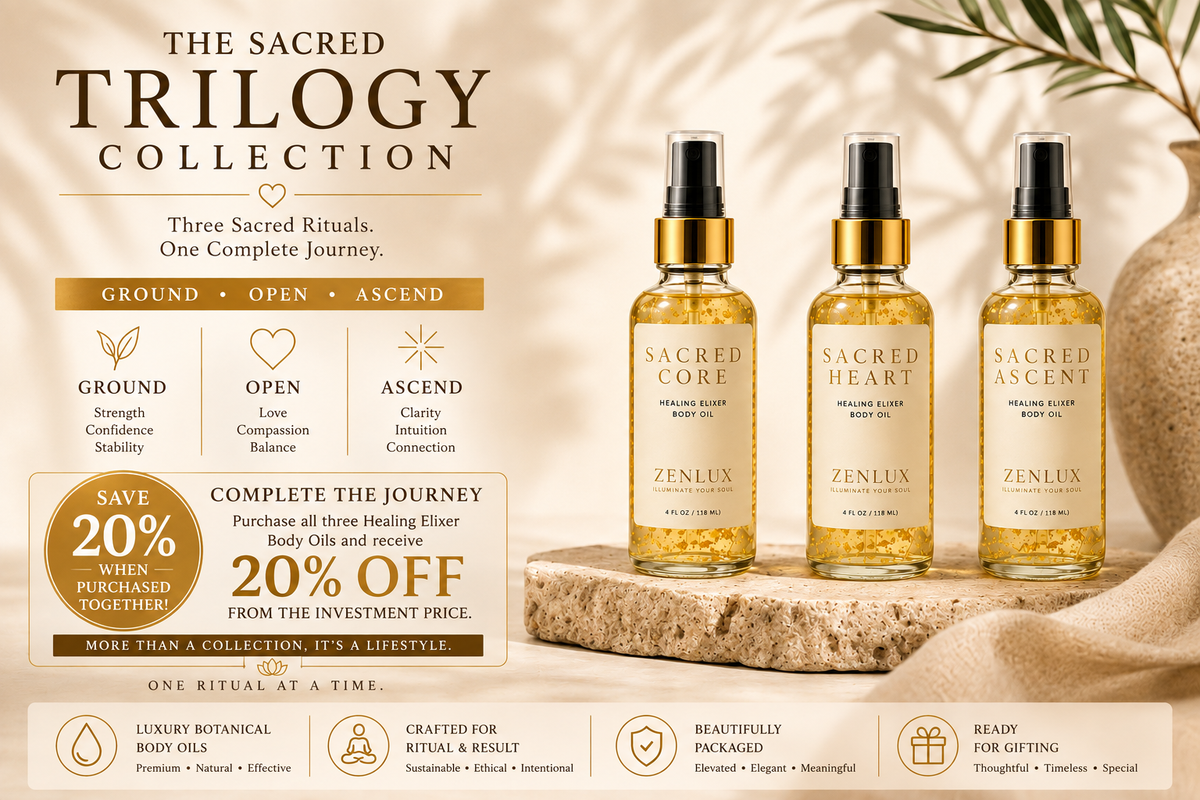 THE SACRED TRILOGY COLLECTION 20% OFF
