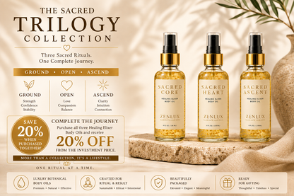 THE SACRED TRILOGY COLLECTION 20% OFF