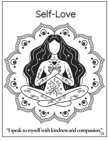 The Sacred Art of Healing (Coloring Book)